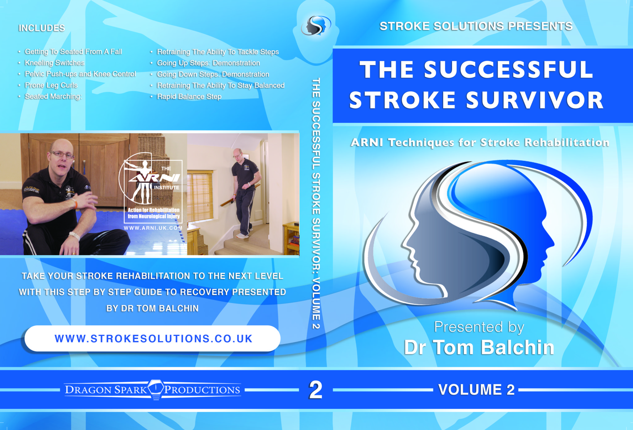 The Successful Stroke Survivor Volume 2 Video Series: 38 minutes anytime online viewing OR a DVD