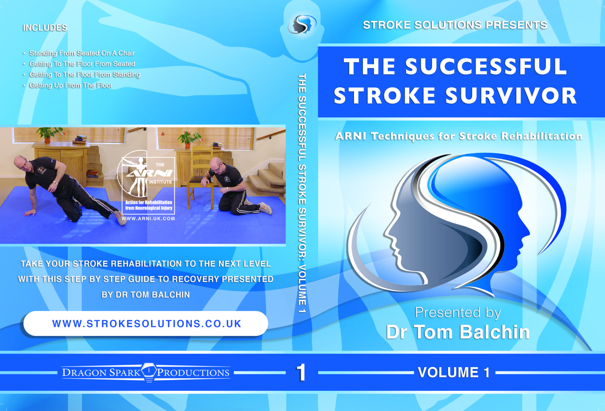 The Successful Stroke Survivor Volume 1 Video Series: 62 minutes anytime online viewing OR a DVD